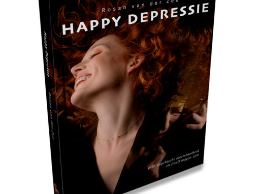Happy Depressie – vormgeving autobiografie Happy Depressie – vormgeving autobiografie