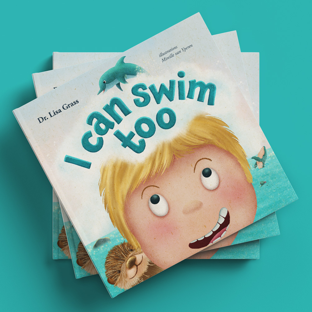 Prentenboek ‘I can swim too’