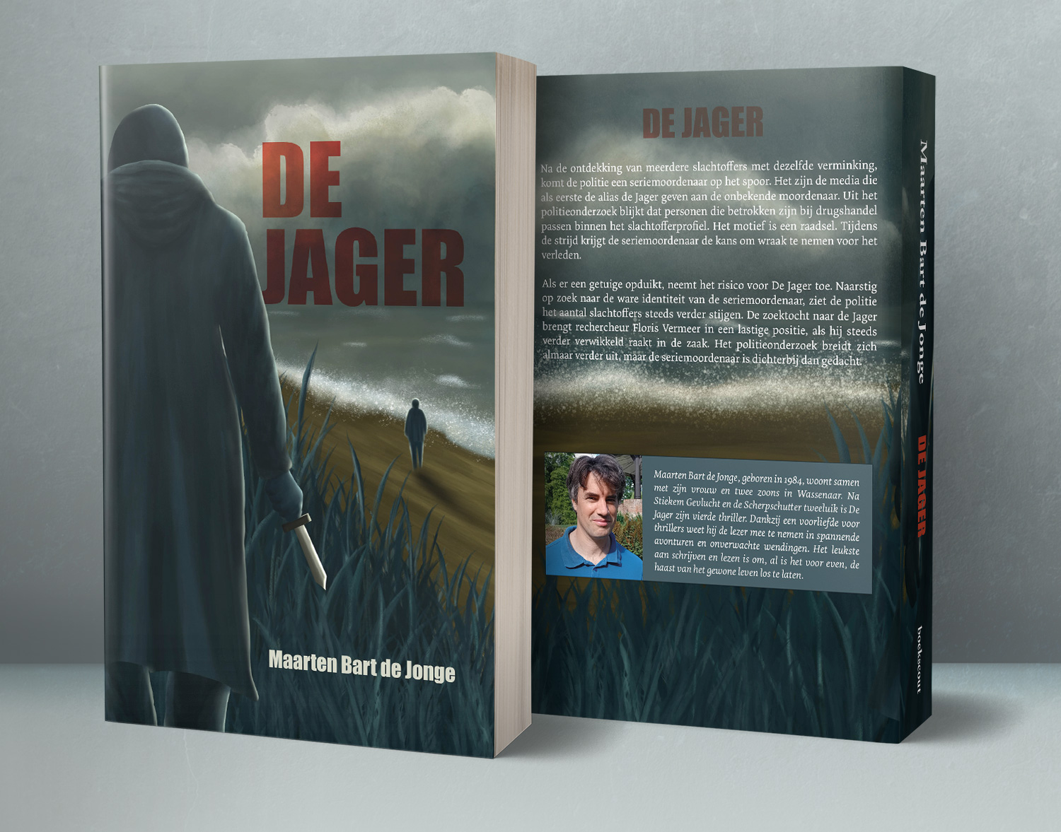 Boek cover voor een Thriller