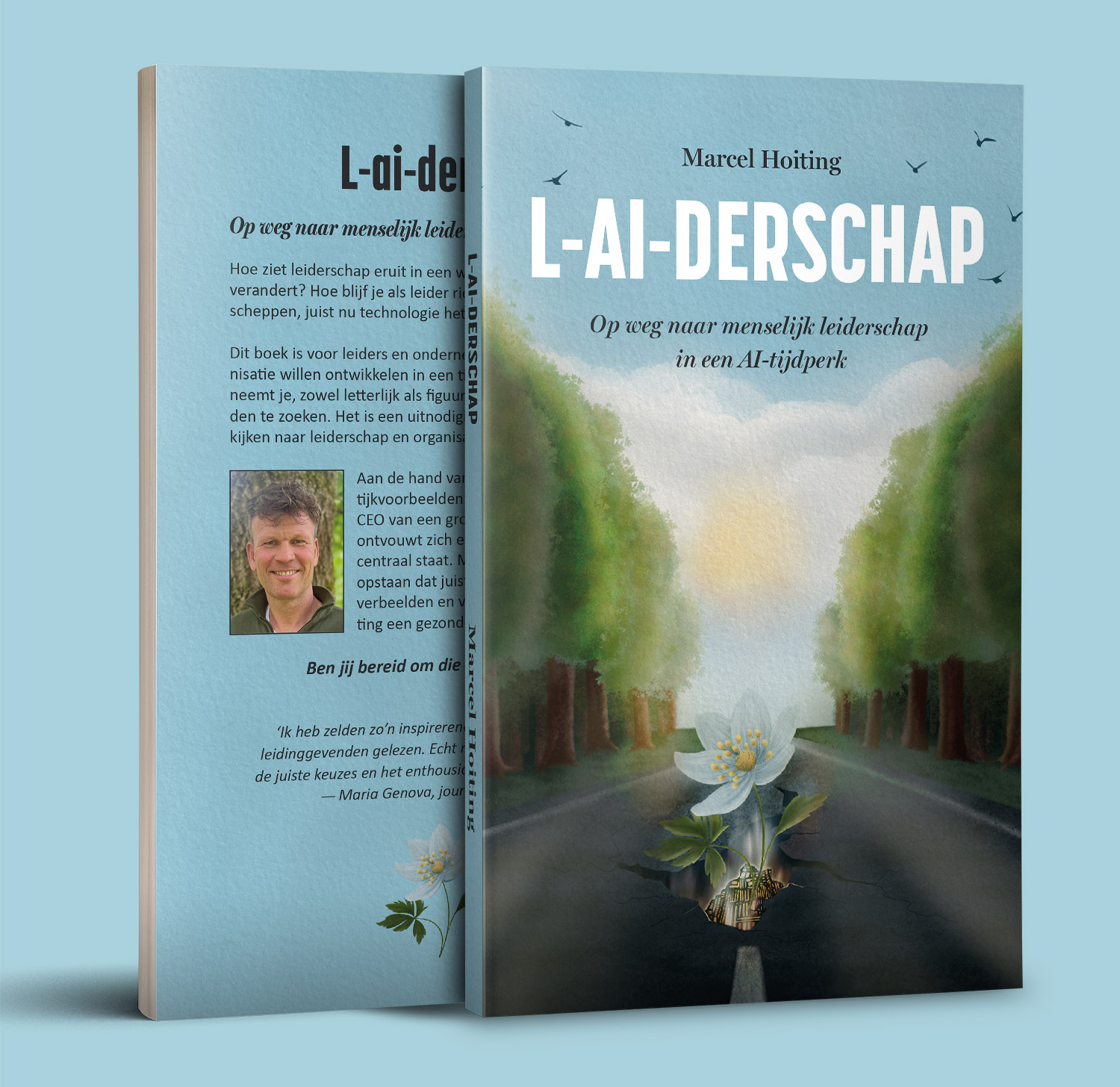 Vormgeving en illustraties voor nieuw business boek Leiderschap