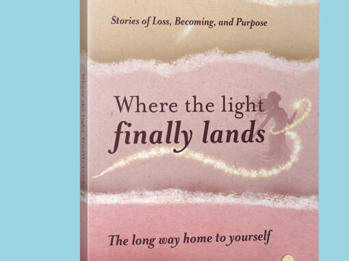 Cover design Australische boek ‘Where the light finally lands’ Cover design Australische boek ‘Where the light finally lands’