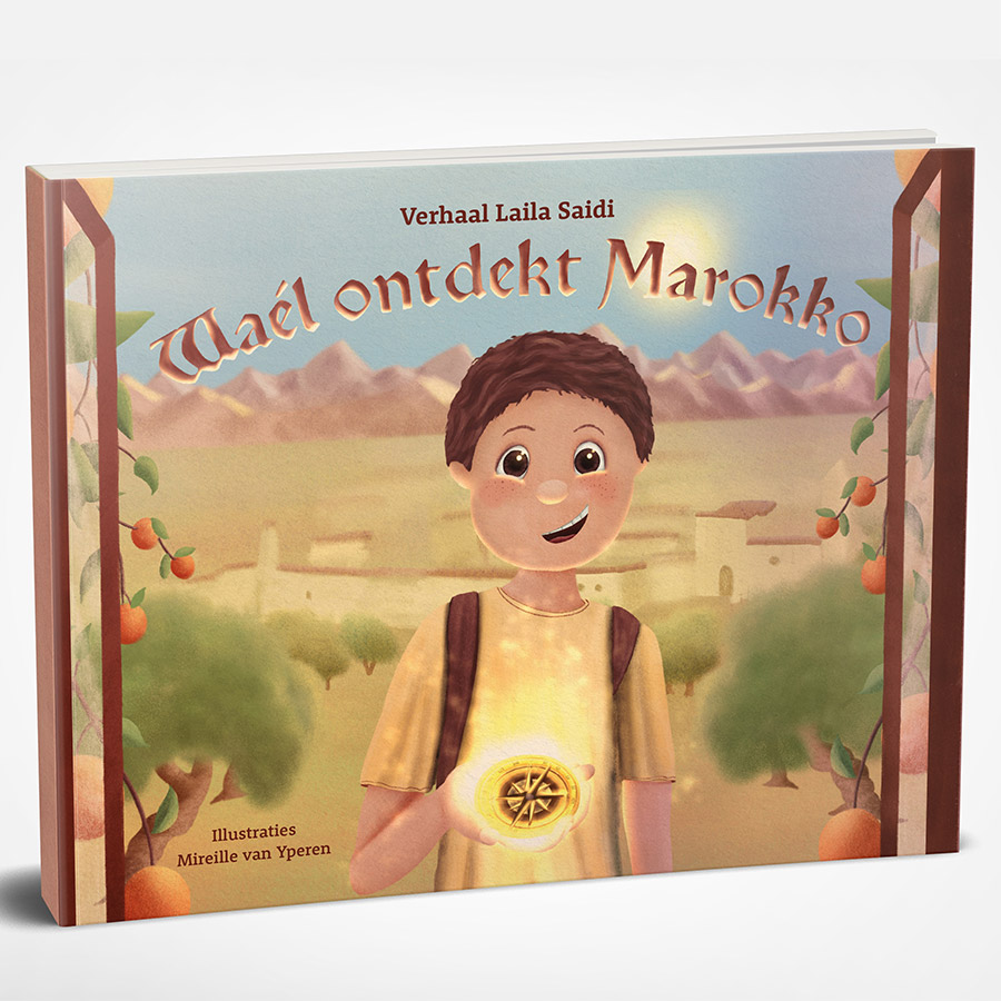 Boekontwerp en illustraties voor Laila’s familieverhaal
