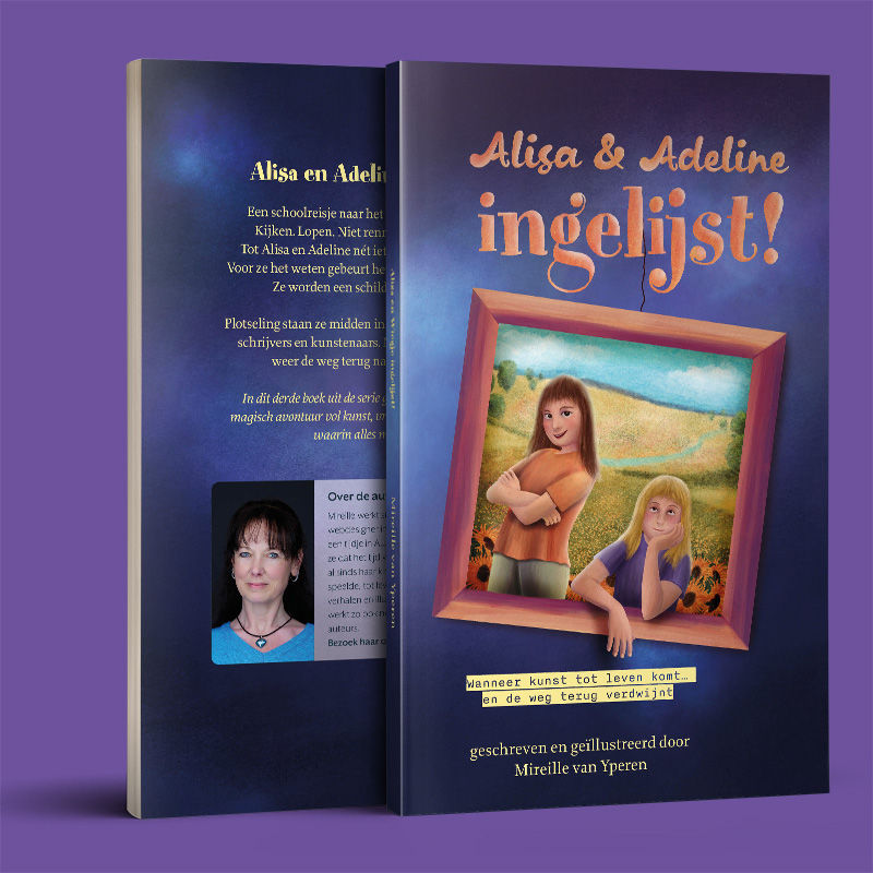 Nieuw kinderboek: Adeline & Alisa ingelijst!
