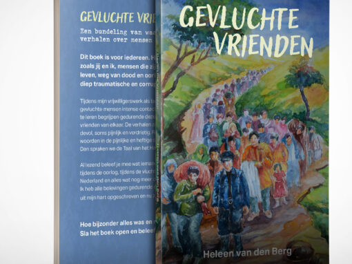 Boek ontwerp “GeVluchte Vrienden” Boek ontwerp “GeVluchte Vrienden”