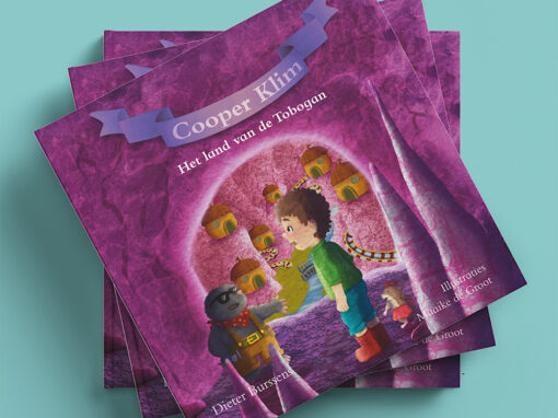 Vormgeving kinderboek Cooper Klim deel 2 Vormgeving kinderboek Cooper Klim deel 2
